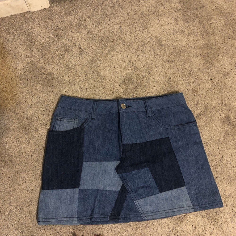 Denim skirt
